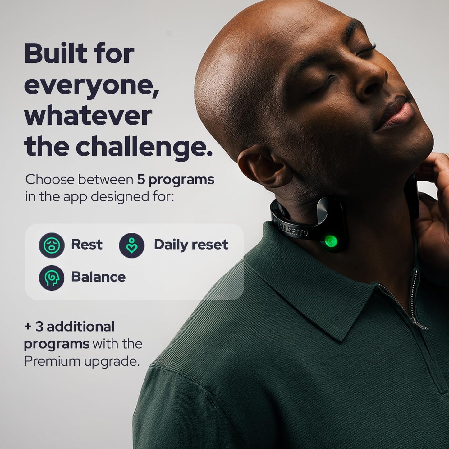 FIT (V2) Wellness Wearable – Relaxation, Sleep & Daily Wellness Support Device