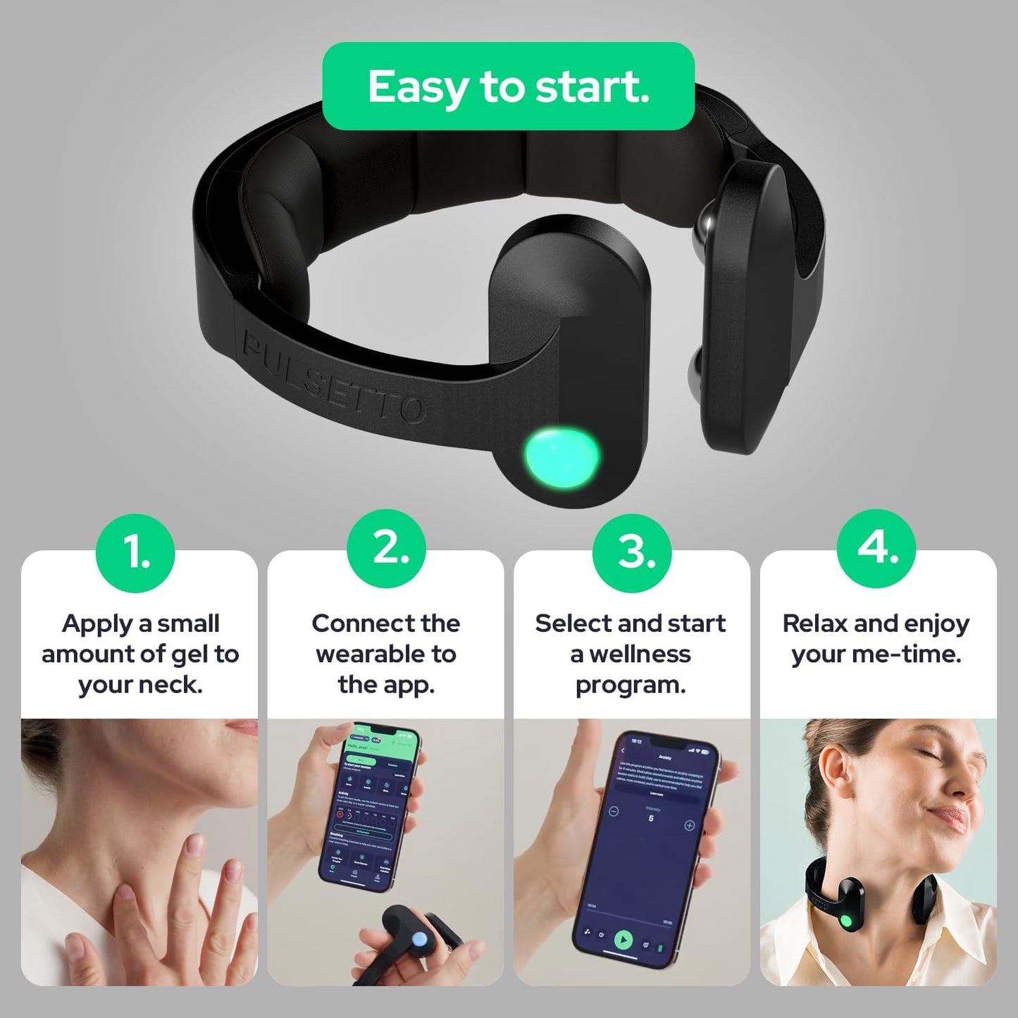 FIT (V2) Wellness Wearable – Relaxation, Sleep & Daily Wellness Support Device