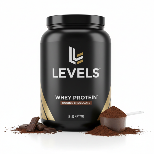 Levels Whey Protein Powder Double Chocolate 5LB